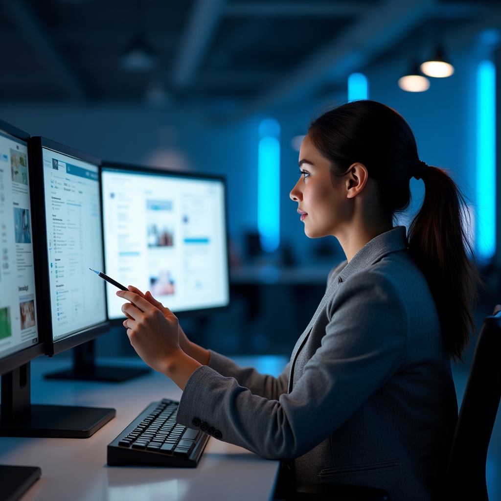 Moderation process for fintech reviews on a computer screen